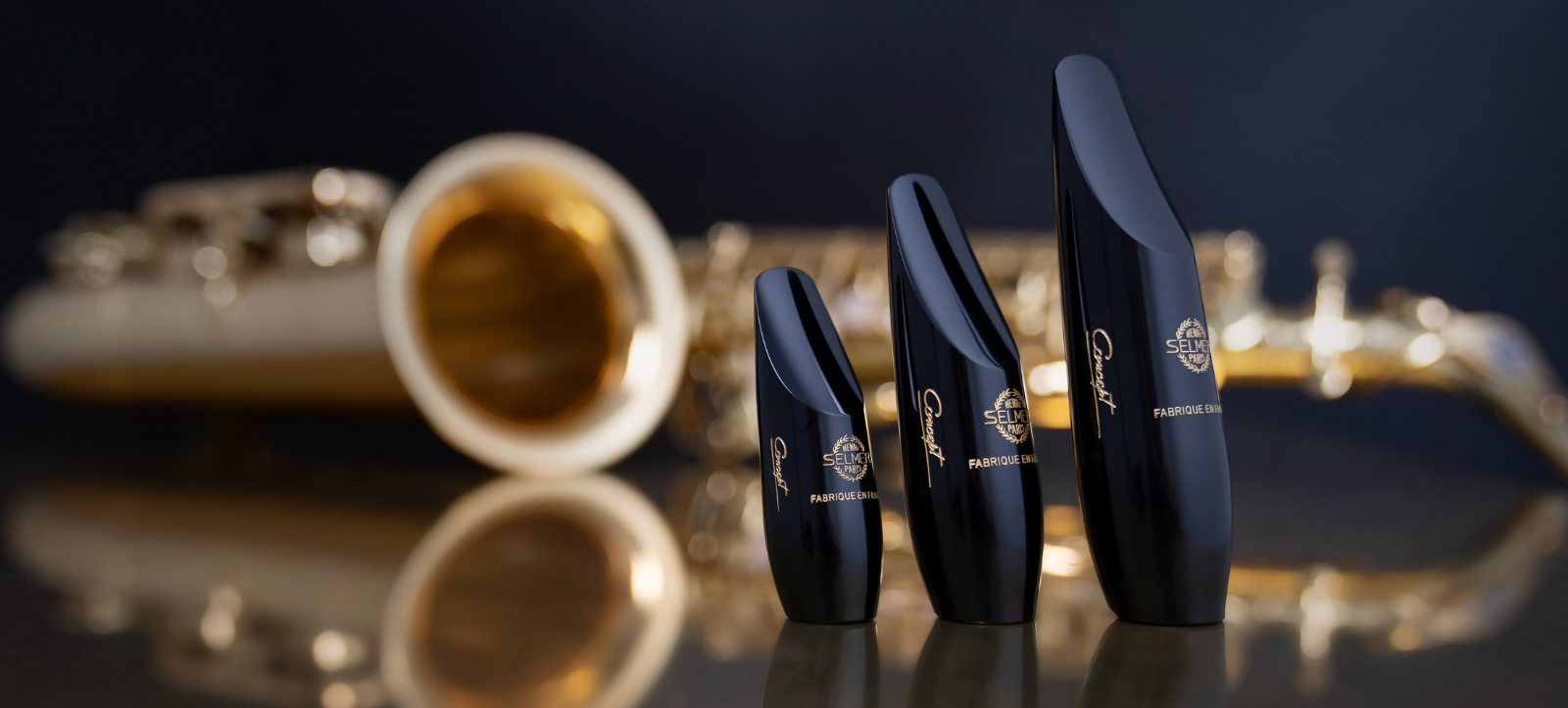 Henri SELMER Paris - Concept, mouthpieces for saxophone