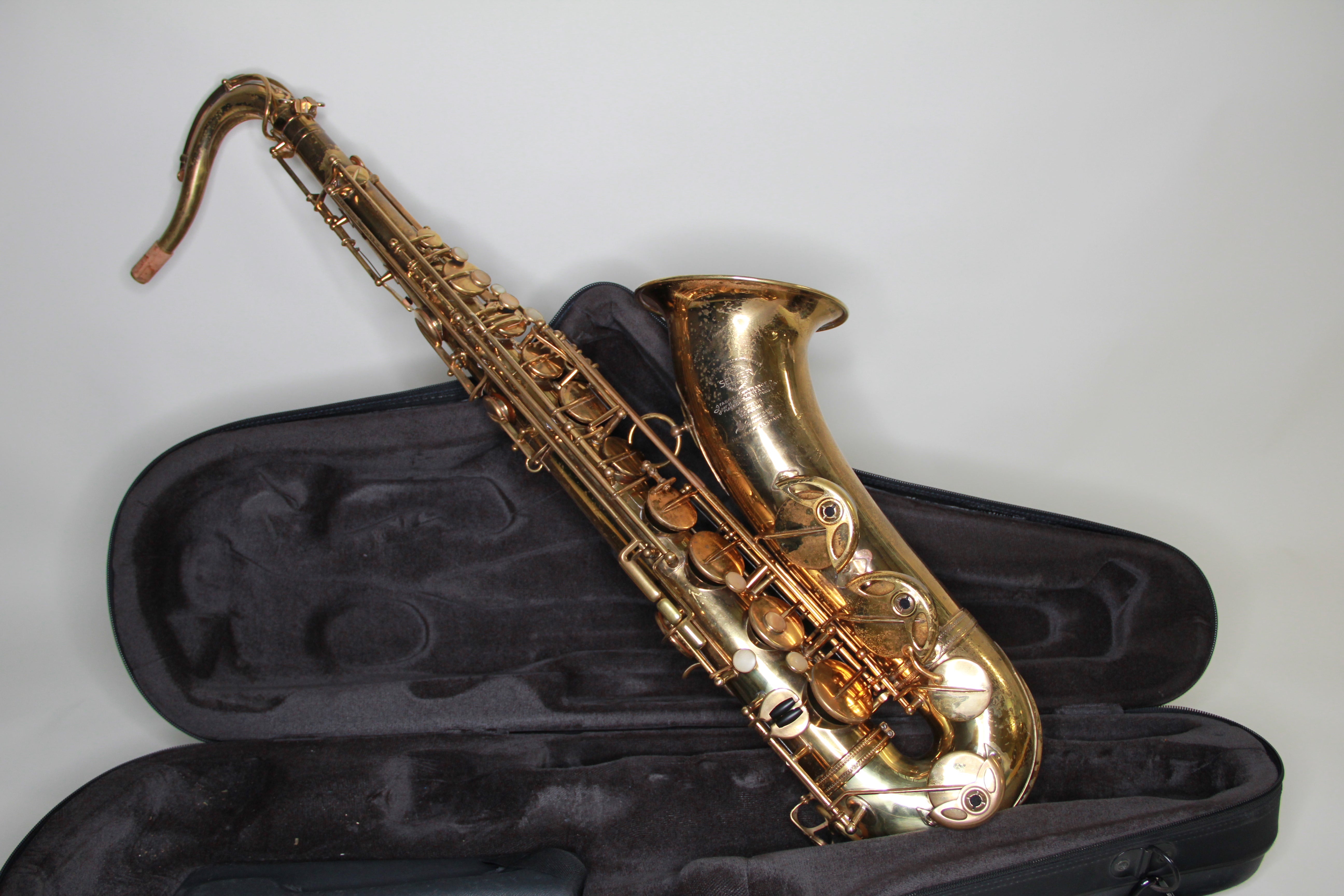 1946 SELMER Balanced Action Tenor Saxophone with engraving, 32xxx -  Legendary Saxophones