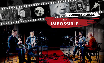 L'Apollo Saxophone Quartet accompagne les films muets avec "Journey Across the Impossible"