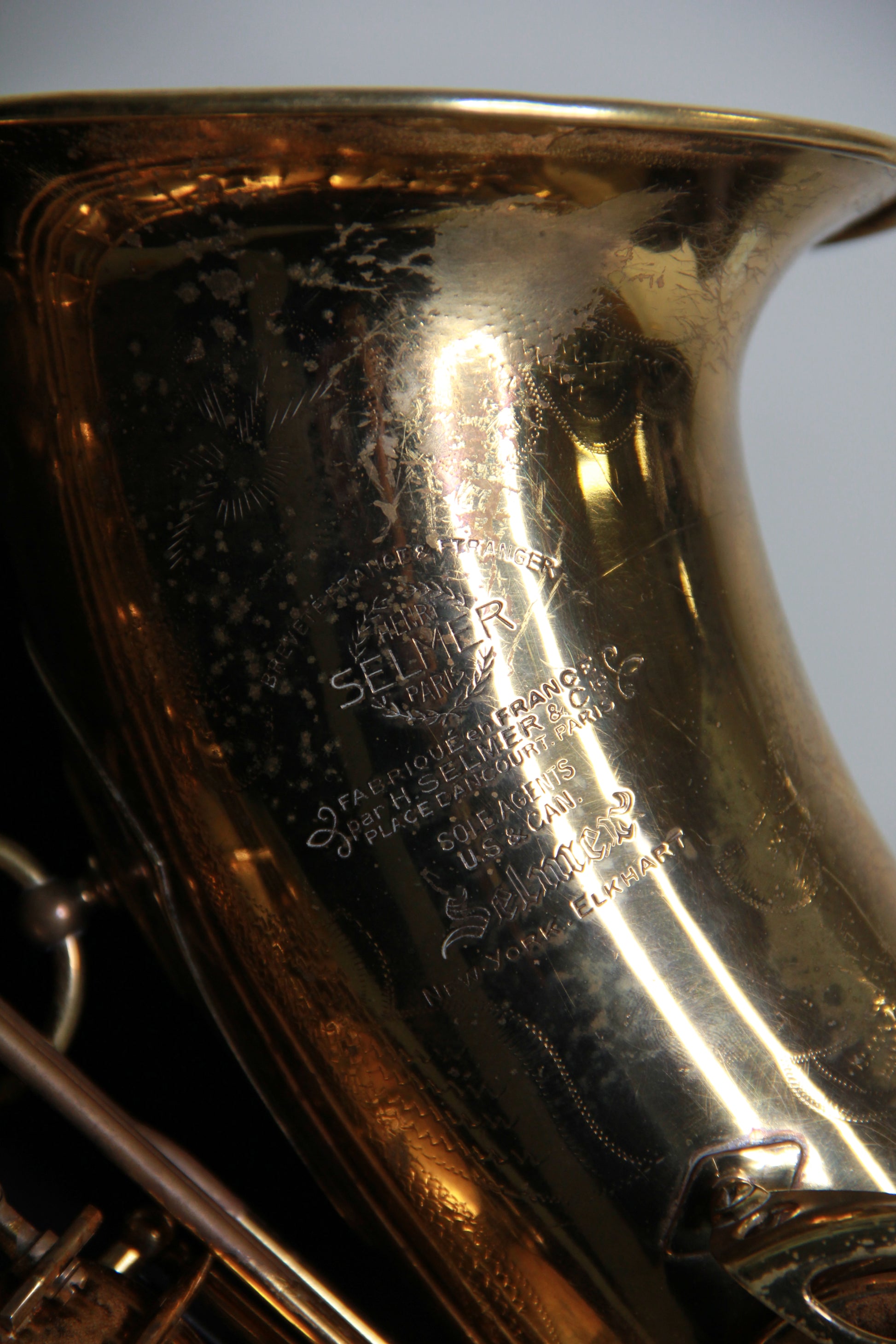 1946 SELMER Balanced Action Tenor Saxophone with engraving, 32xxx -  Legendary Saxophones