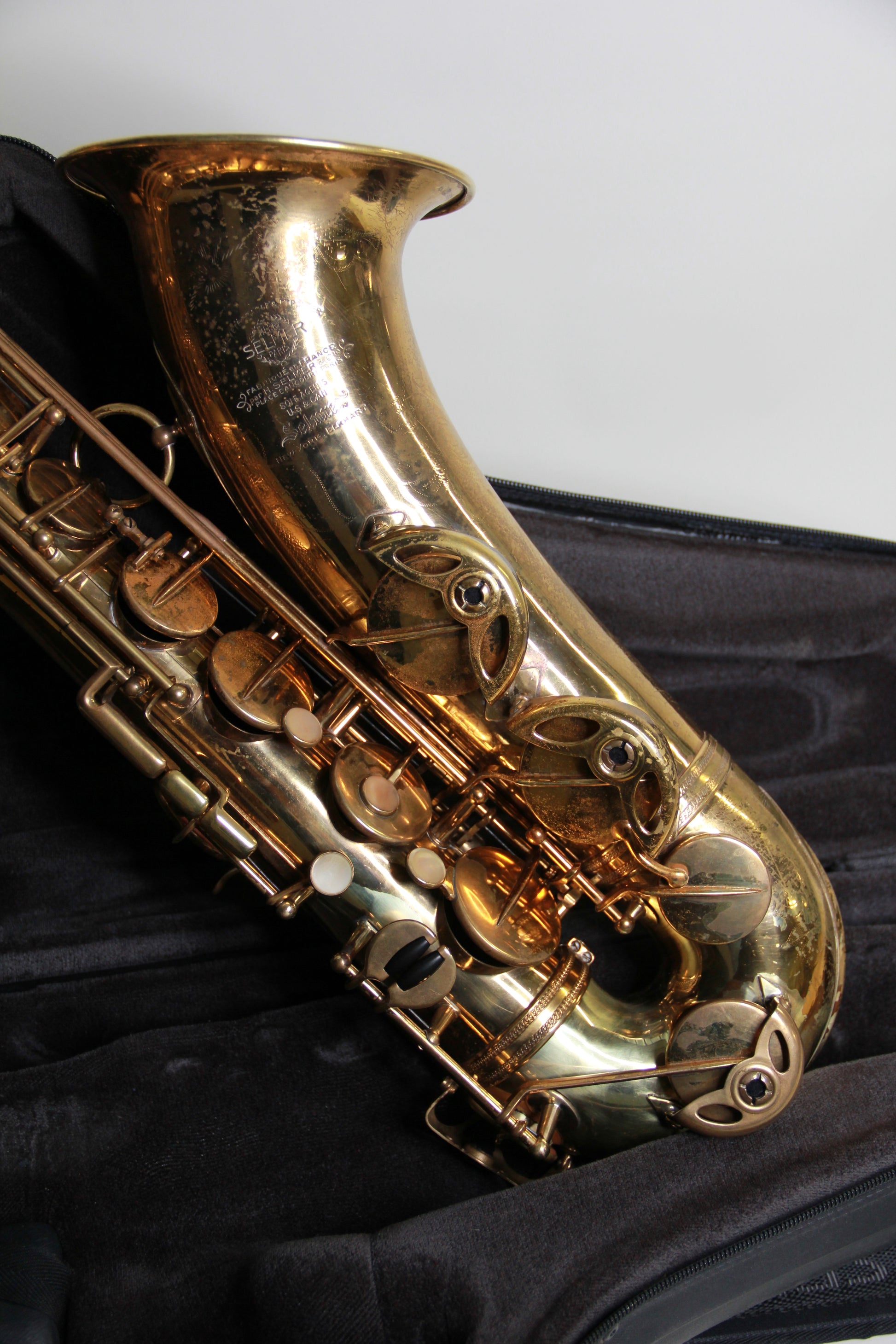 1946 SELMER Balanced Action Tenor Saxophone with engraving, 32xxx -  Legendary Saxophones