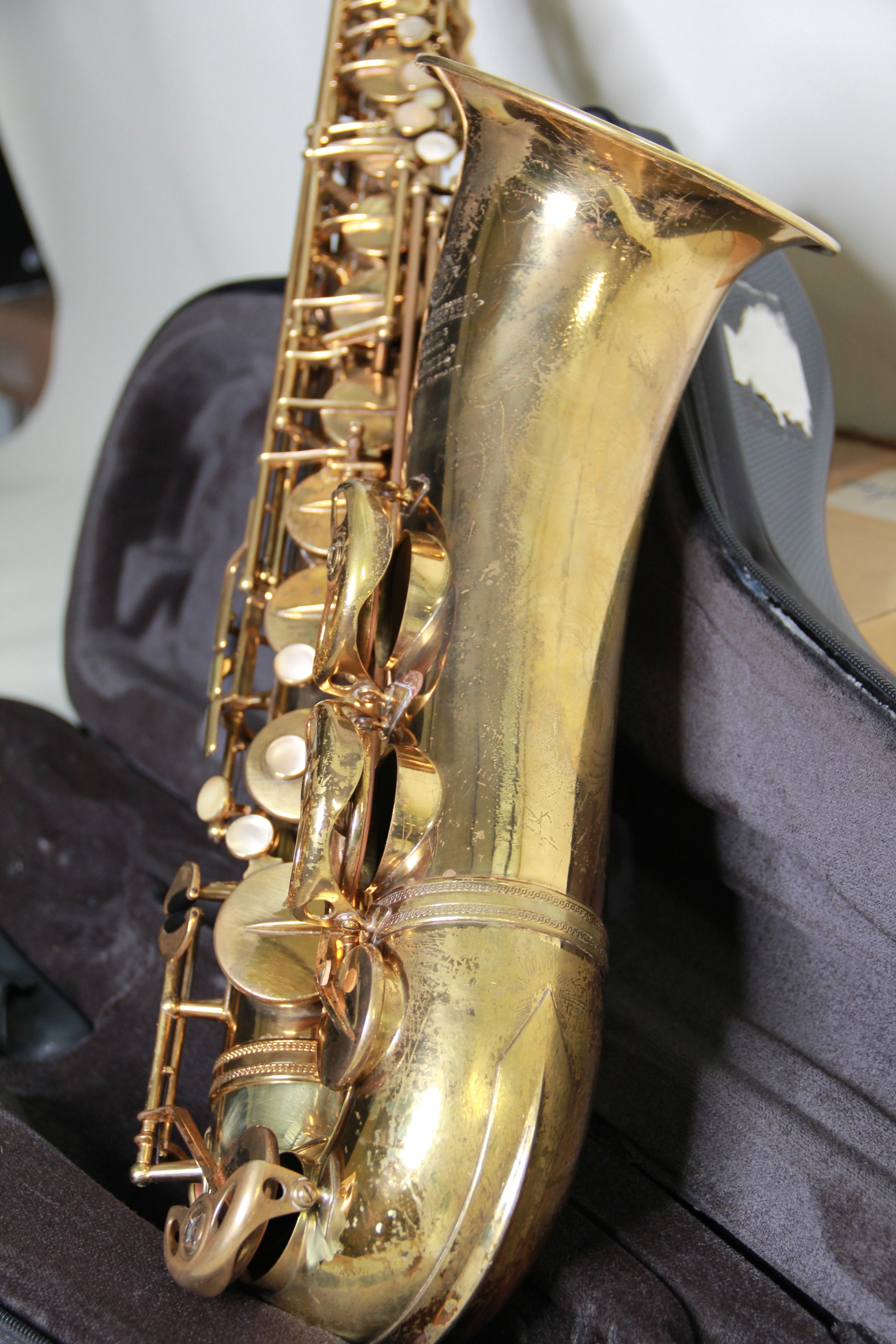 1946 SELMER Balanced Action Tenor Saxophone with engraving, 32xxx -  Legendary Saxophones