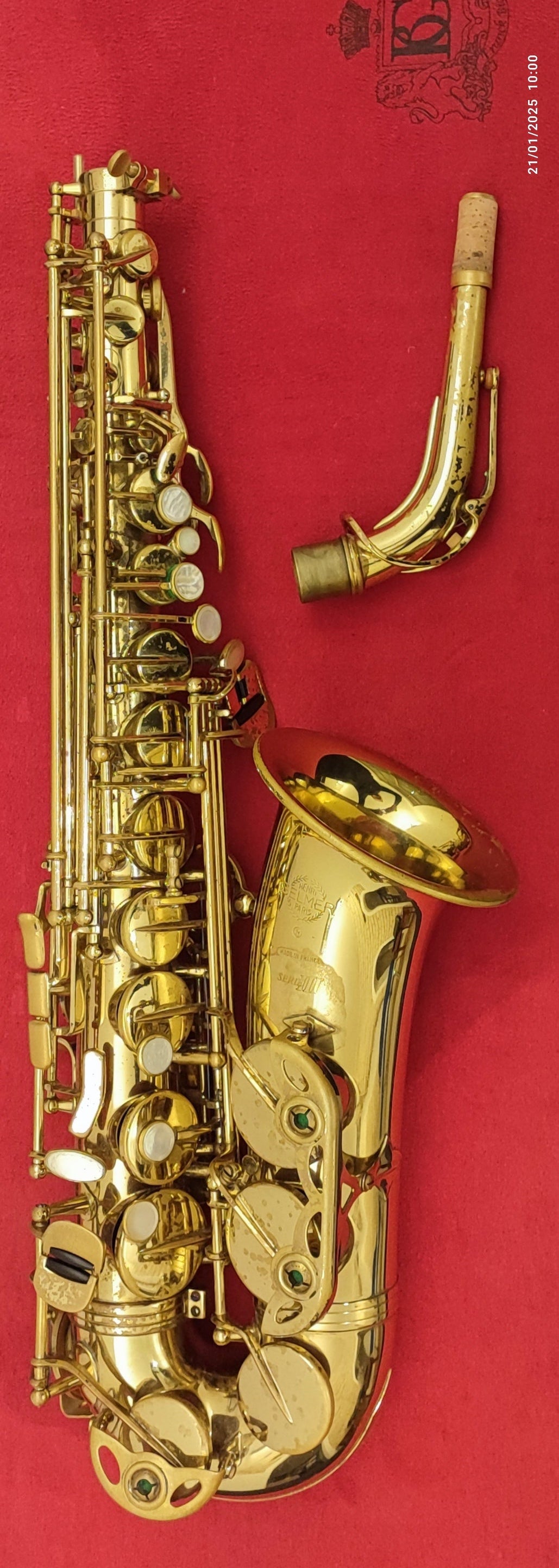 Saxophone Alto Selmer Série III