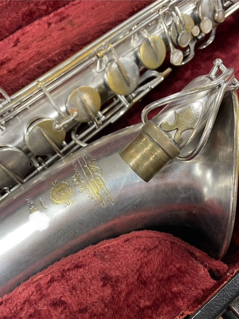 Tenor Sax Silver Plated Super SSS N°13899