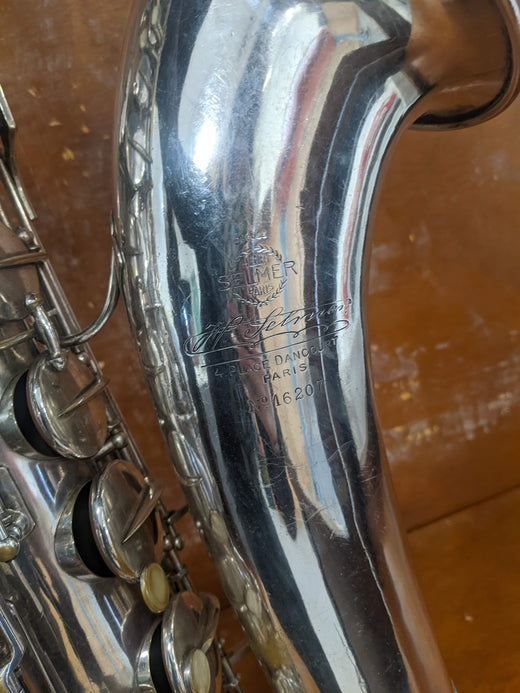 Tenor Sax Silver Super SSS N°16207