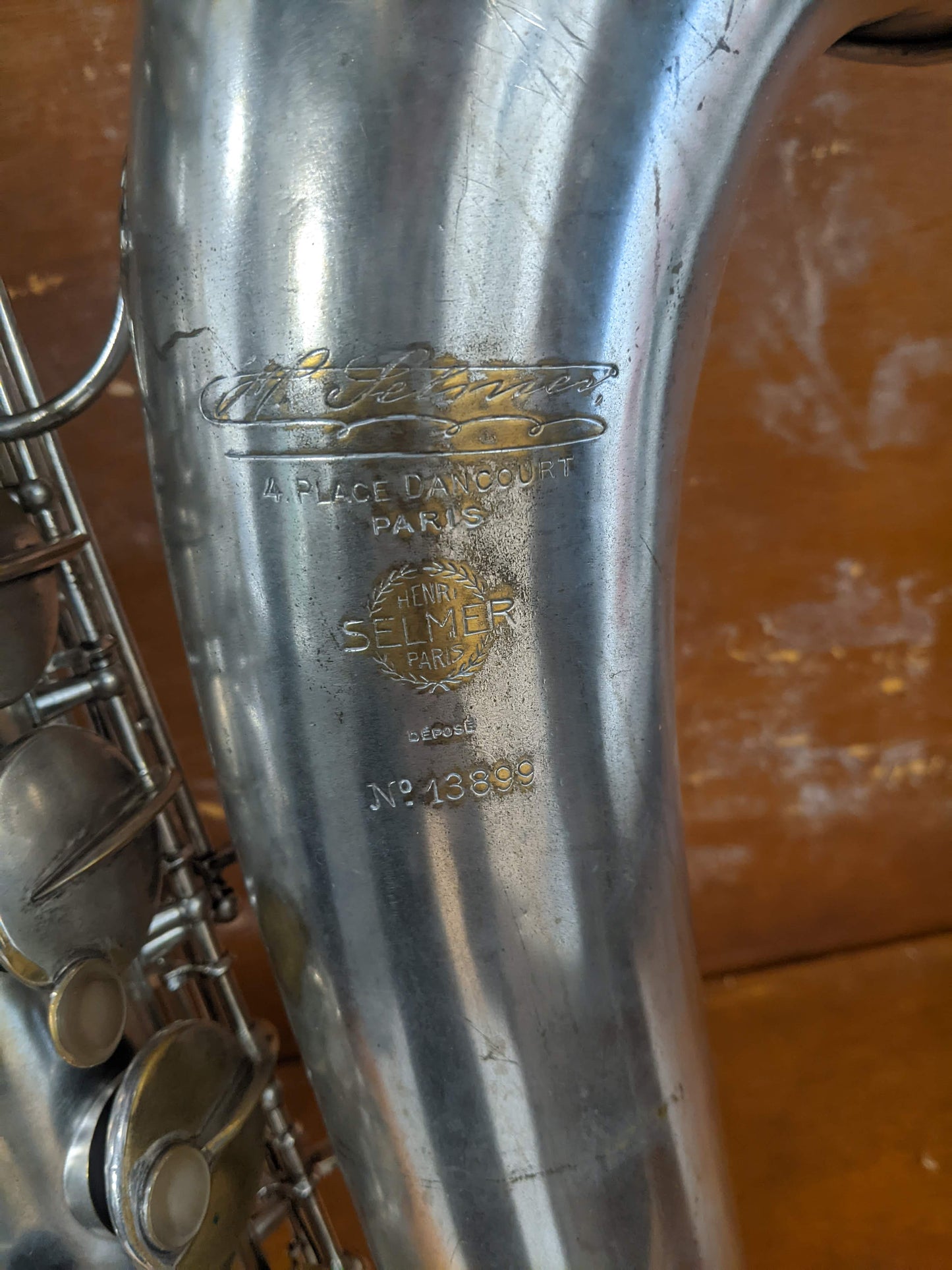 Tenor Sax Silver Plated Super SSS N°13899